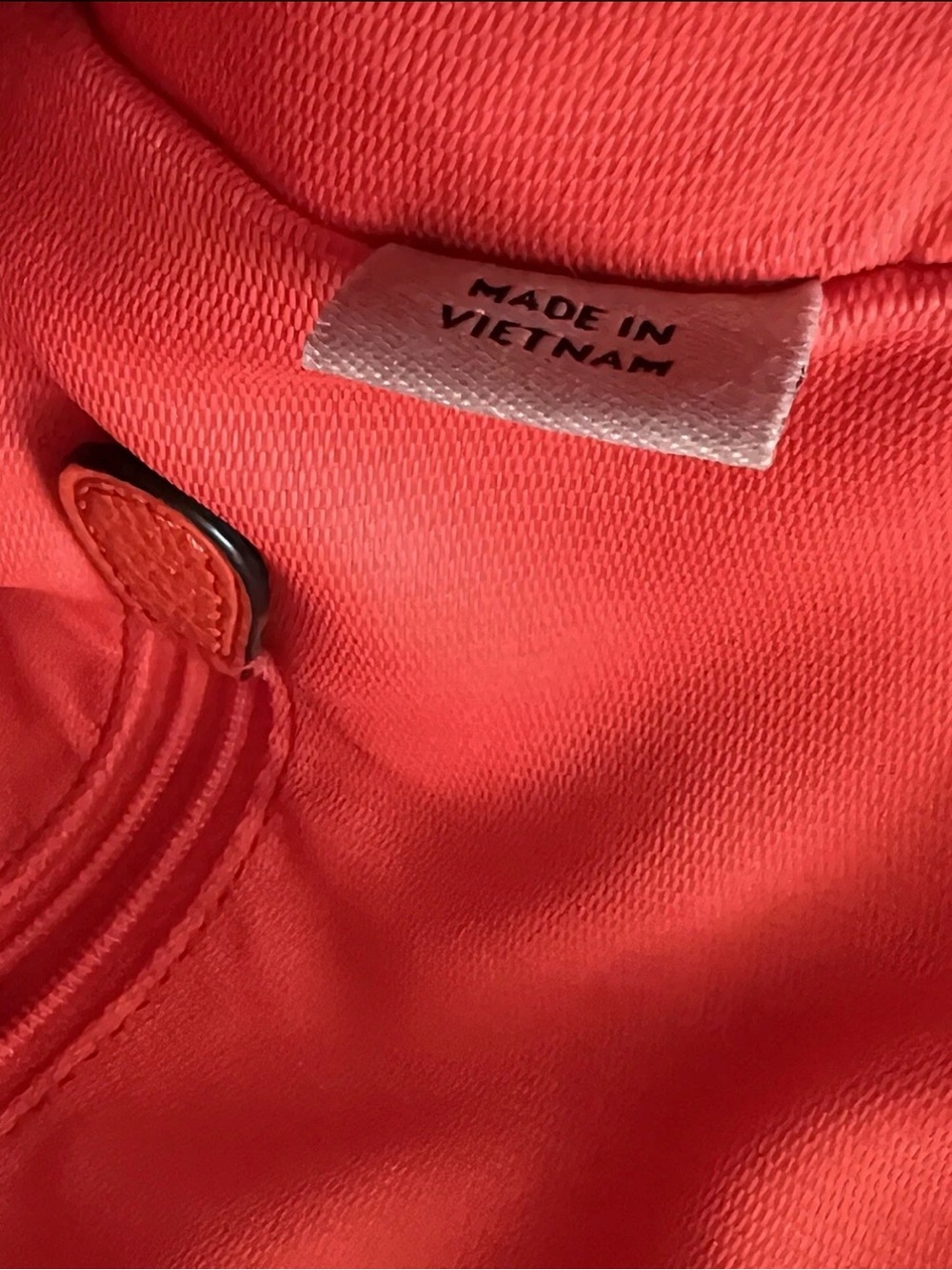 Coach Bright Orange Pebble Leather Shoulder Bag - Picture 15 of 16